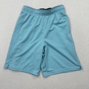 DSG Boys Youth  Mesh Shorts Size Medium Blue Loose Fit Elastic Waist